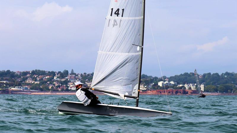 Nick Craig during the Hadron H2 Nationals 2022 photo copyright K Callaghan taken at Royal Torbay Yacht Club and featuring the Hadron H2 class