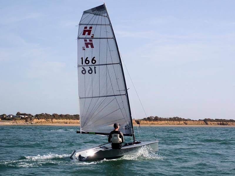 Hadron H2 Solent Trophy at Warsash photo copyright Keith Callaghan taken at Warsash Sailing Club and featuring the Hadron H2 class