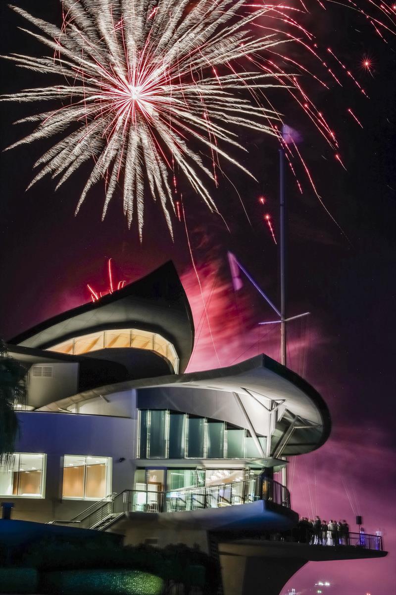 Fireworks on opening night - Hamilton Island Race Week 2019 photo copyright Salty Dingo taken at Hamilton Island Yacht Club and featuring the  class