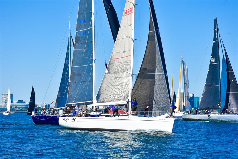 Chicago Regatta uses a variety of different racing activities to raise money for charity photo copyright CYC taken at Chicago Yacht Club and featuring the  class