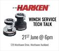 Harken Winch Service Tech Talk - June 21 at 6.00pm