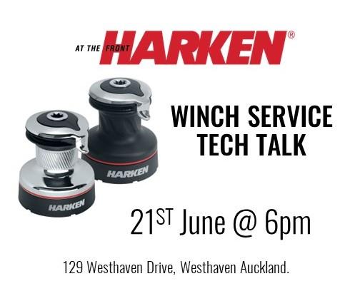 Harken NZ - Winch Service Tech Talk photo copyright Harken/Fosters taken at Royal New Zealand Yacht Squadron and featuring the  class