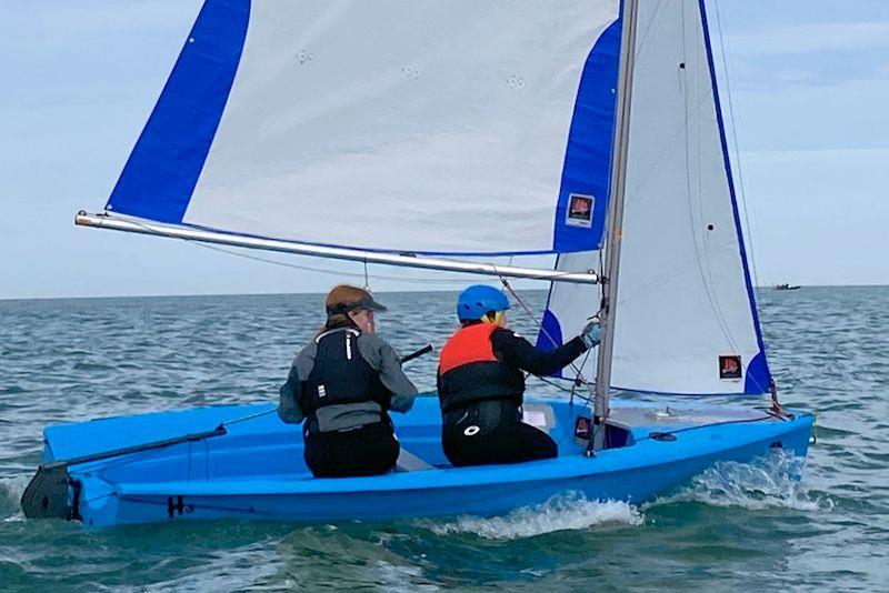 All Girls Training Day with KSSA, The Magena Project and Downs SC photo copyright Emma Mcfarlane taken at Downs Sailing Club and featuring the Hartley 14 class