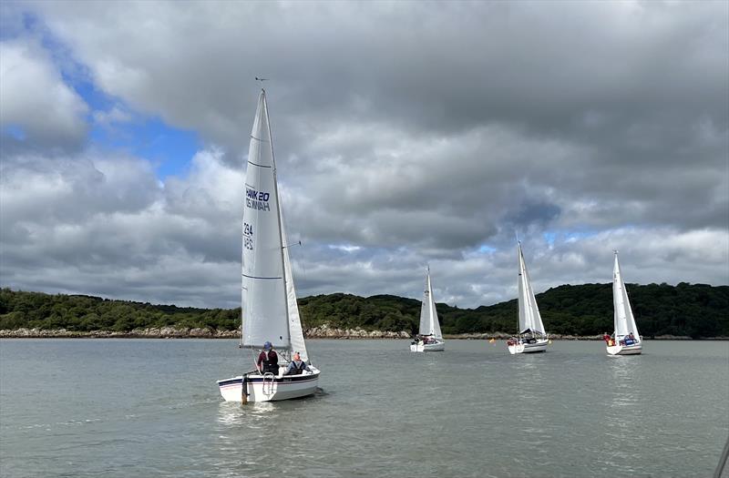 Kippford Week 2023 - Gentle cruiser yachts start on Tuesday - photo © Margaret Purkis