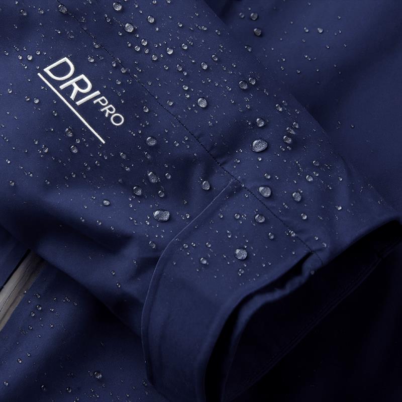 Water beading on DriPro - photo © Henri-Lloyd