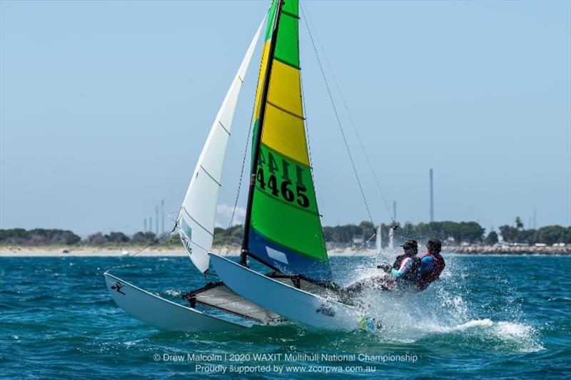 WAXIT National Championship photo copyright Drew Malcolm taken at Jervoise Bay Sailing Club and featuring the Hobie 16 class