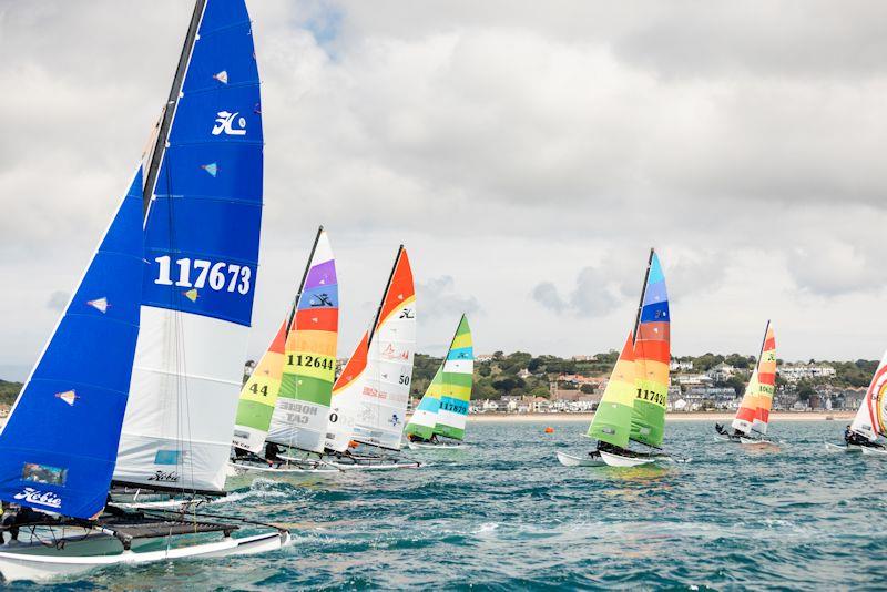 32nd Savills Channel Islands Hobie Cat Championships photo copyright Jack Clayden taken at Royal Channel Islands Yacht Club and featuring the Hobie 16 class