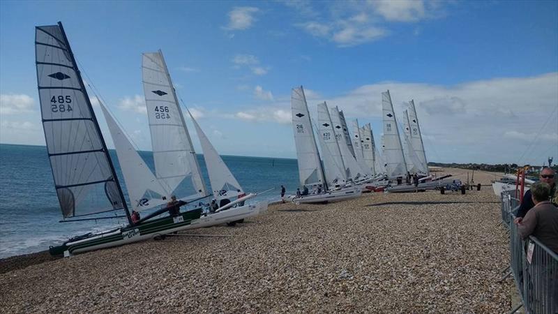 30th Hurricane 5.9 Nationals at Pagham photo copyright Paul McKay taken at Pagham Yacht Club and featuring the Hurricane 5.9 SX class
