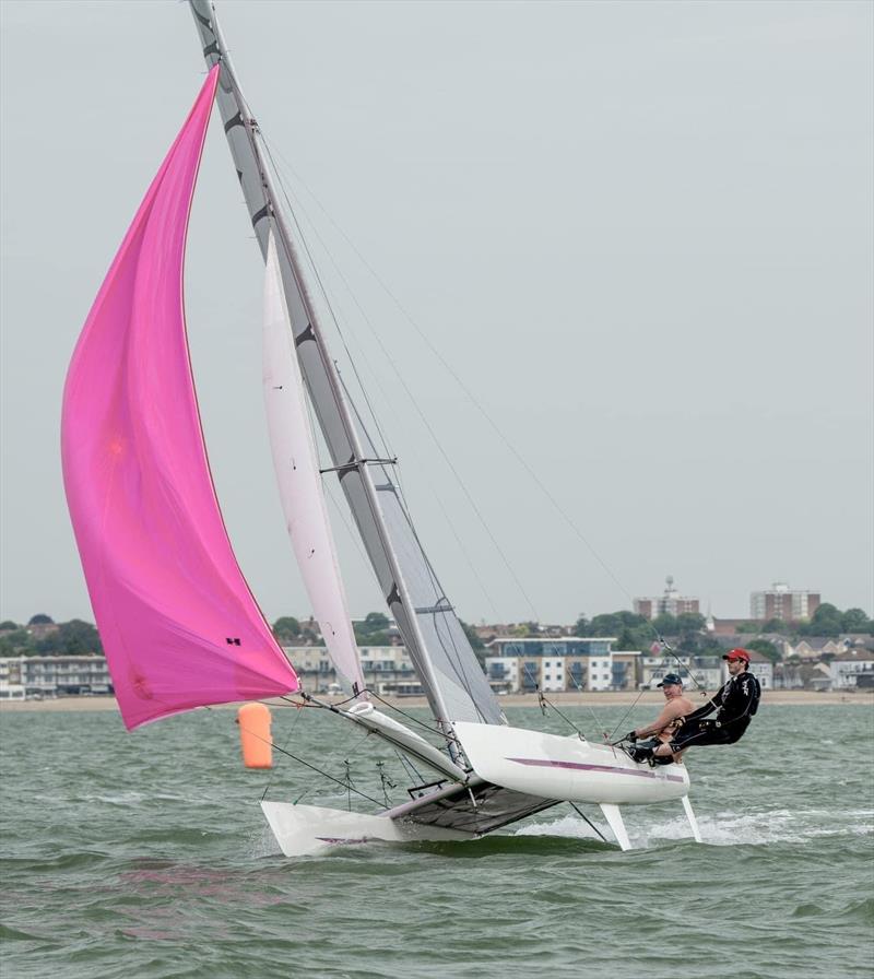 Hurricane 5.9 SX TT at Thorpe Bay photo copyright David Maynard taken at Thorpe Bay Yacht Club and featuring the Hurricane 5.9 SX class