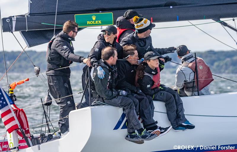 San Diego Yacht Club win thee 2023 Rolex NYYC Invitational Cup photo copyright Rolex / Daniel Forster taken at New York Yacht Club and featuring the IC37 class