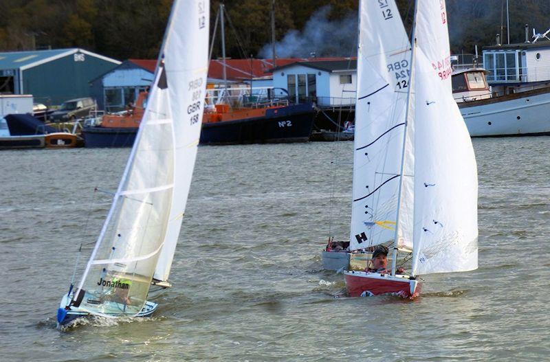 2019 Illusion Team Racing Championships at Bembridge photo copyright Mike Samuelson taken at Bembridge Sailing Club and featuring the Illusion class