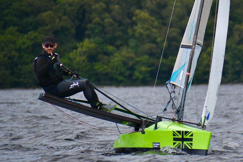 International Canoe Nationals at Loch Lomond day 4 photo copyright Katie Hughes taken at Loch Lomond Sailing Club and featuring the International Canoe class