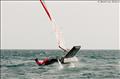 Too much wind to race on day 2 of the International Moth European Championship © Martina Orsini