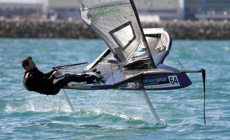 2019 Wetsuit Outlet UK Moth Nationals at Castle Cove SC day 2 - photo © Mark Jardine / IMCA UK