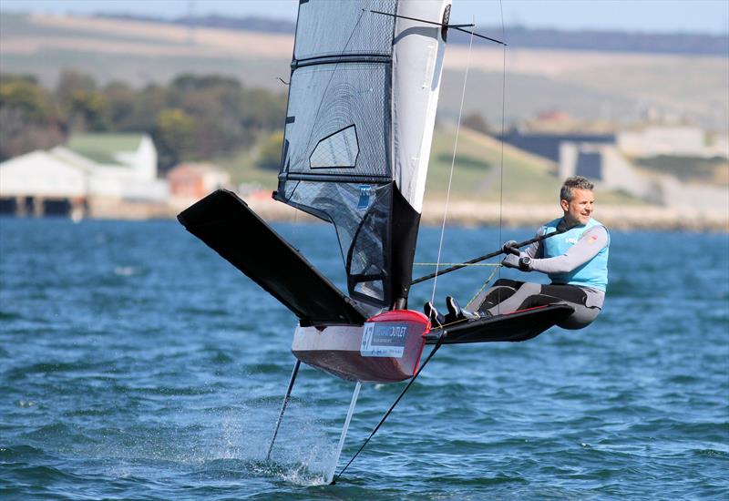 2019 Wetsuit Outlet UK Moth Nationals at Castle Cove SC day 2 - photo © Mark Jardine / IMCA UK