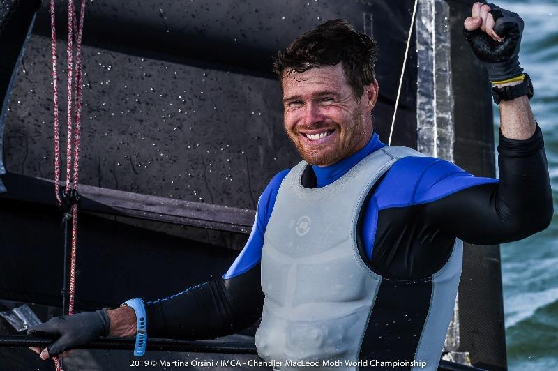 Slingsby was too good at the Chandler Macleod Moth Worlds photo copyright Martina Orsini taken at Mounts Bay Sailing Club, Australia and featuring the International Moth class