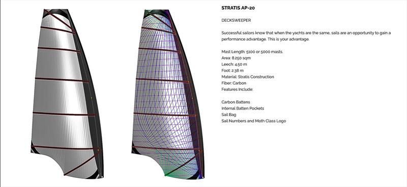 Stratis AP-20 International Moth - Doyle Sails - photo © Doyle Sails