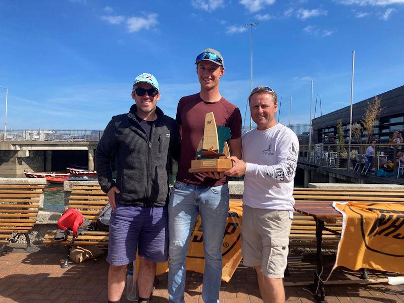 Ewan McMahon wins the 2022 Irish Moth Nationals at Dun Laoghaire photo copyright Sean Hannon  / @sean_hannon1  taken at Royal St George Yacht Club and featuring the International Moth class