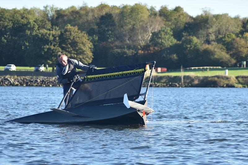 Minimal rocker and a very narrow hull makes for a lots of speed interspersed with some interesting moments! - photo © Dougal Henshall