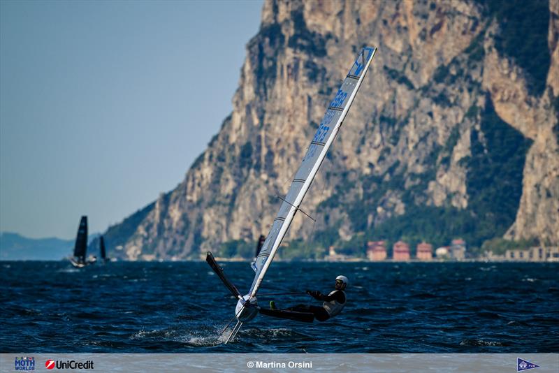 International Moth Worlds at Fraglia Vela Malcesine Day 3 - photo © Martina Orsini