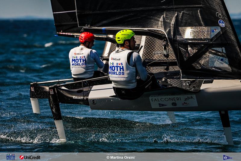 International Moth Worlds at Fraglia Vela Malcesine Day 3 - photo © Martina Orsini