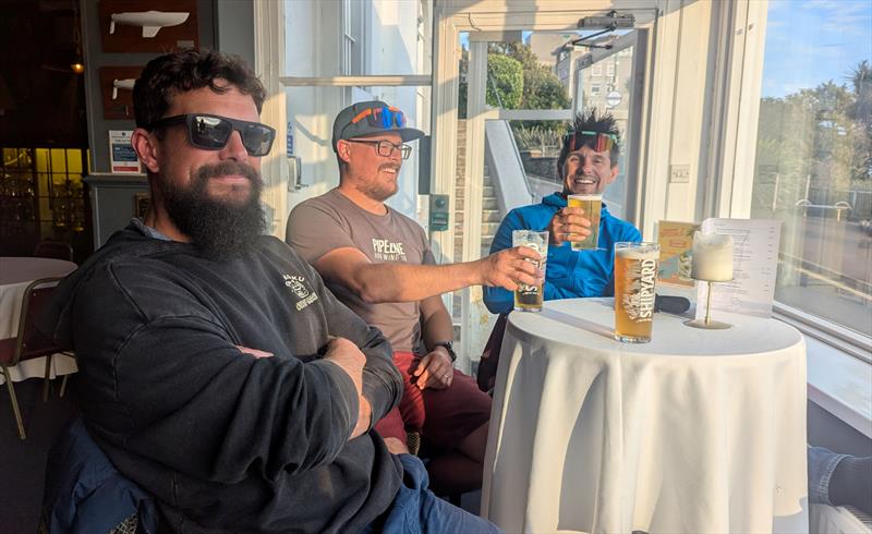 Enjoying the view at the Royal Torbay Yacht Club - photo © Mark Jardine