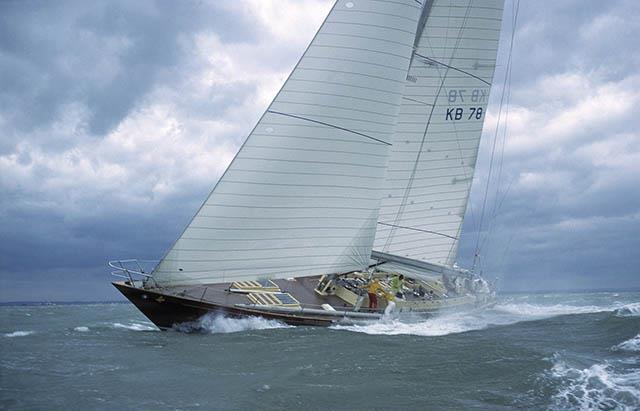 Condor of Bermuda was first to finish in the 1979 Fastnet and set a race record - PPL - Copyright reserved photo copyright PPL - Copyright reserved - Alistair Black / PPL taken at Royal Ocean Racing Club and featuring the IOR class
