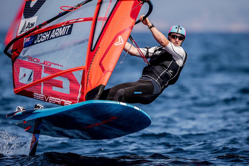 Josh Armit (NZL) - iQFoil - NZL Sailing Team - Semaine Olympique Française de Hyères - April 2022 - photo © Sailing Energy/FFVoile