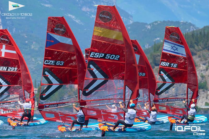 iQFoil European Championships day 1 - photo © Andrea Mochen