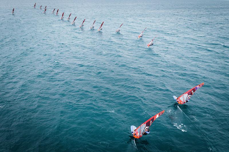 Day 3 - iQFOiL Europeans in Patras, Greece, May 2023 photo copyright Sailing Energy taken at  and featuring the iQFoil class