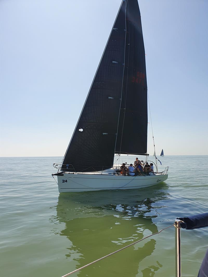 Cobra on day 3 of Euromarine Insurance Ramsgate Week photo copyright Simon Field taken at Royal Temple Yacht Club and featuring the IRC class