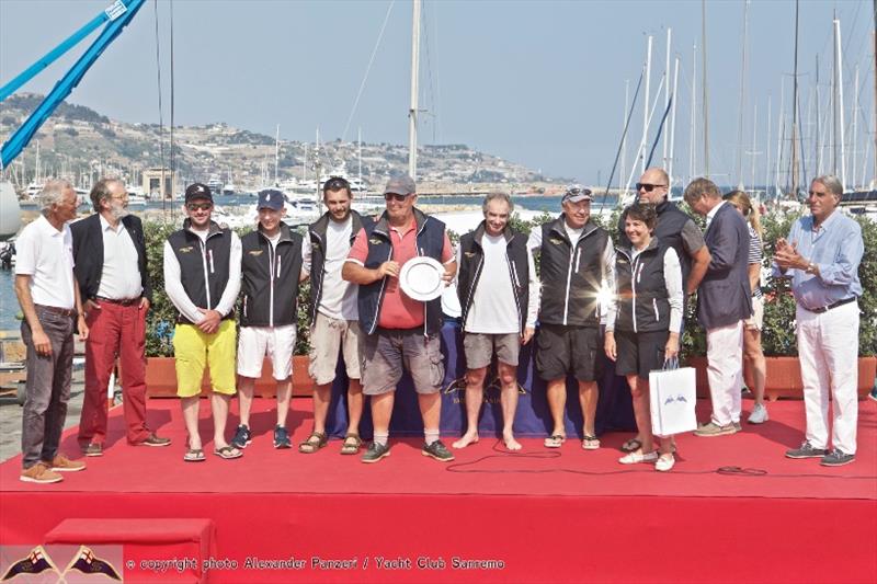 The winners of the 2019 IRC Europeans in Sanremo photo copyright Alexander Panzeri / Yacht Club Sanremo taken at Yacht Club Sanremo and featuring the IRC class
