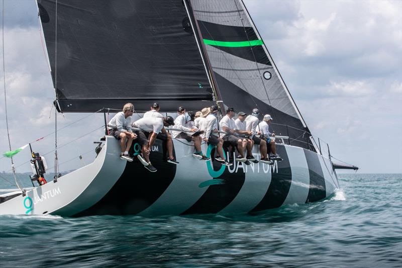 Windquest at the start of the 111th CYC Race to Mackinac. - photo © Matt Knighton