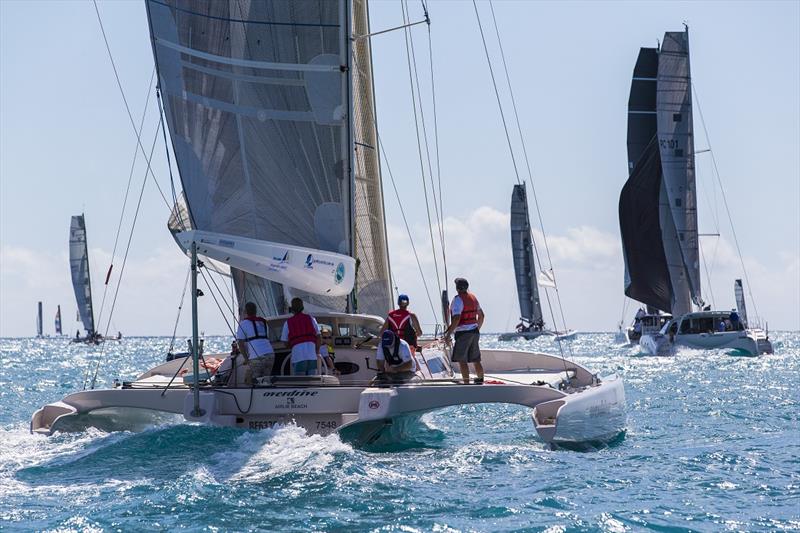 Sailing on Overdrive is a family affair - Airlie Beach Race Week photo copyright Andrea Francolini taken at Whitsunday Sailing Club and featuring the IRC class