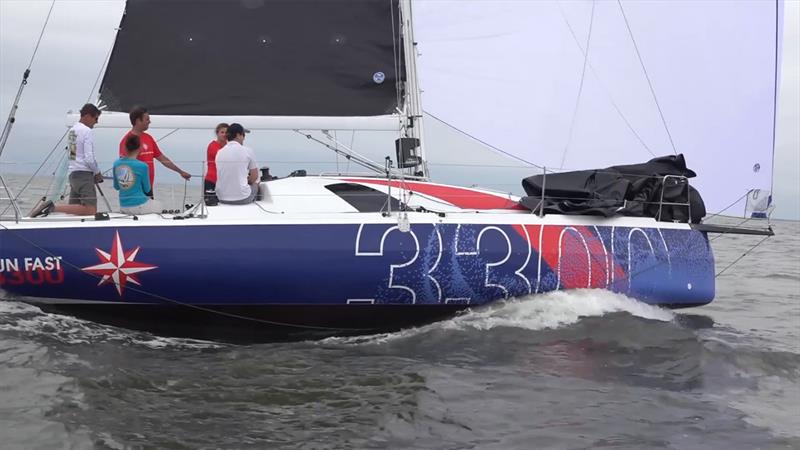 1st Sail aboard the Sun Fast 3300 - photo © Jeanneau America