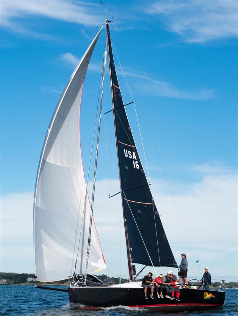 Fireball a few minutes away from the finish line - The 64th Gearbuster photo copyright Donovan McSorley taken at Indian Harbor Yacht Club and featuring the IRC class