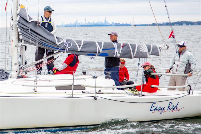 Class 4 with John Cutting and crew on Easy Red - The 64th Gearbuster photo copyright Mary Alice Fisher taken at Indian Harbor Yacht Club and featuring the IRC class