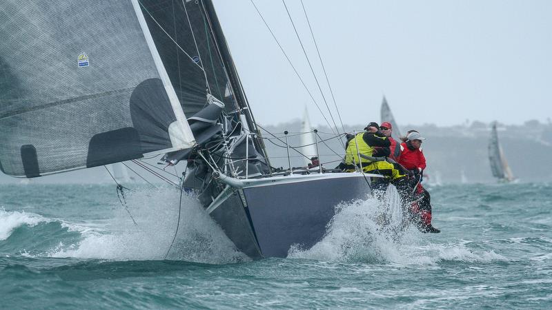 PIC Coastal Classic - Start - Waitemata Harbour - October 25, 2019 photo copyright Richard Gladwell / Sail-World.com taken at New Zealand Multihull Yacht Club and featuring the IRC class