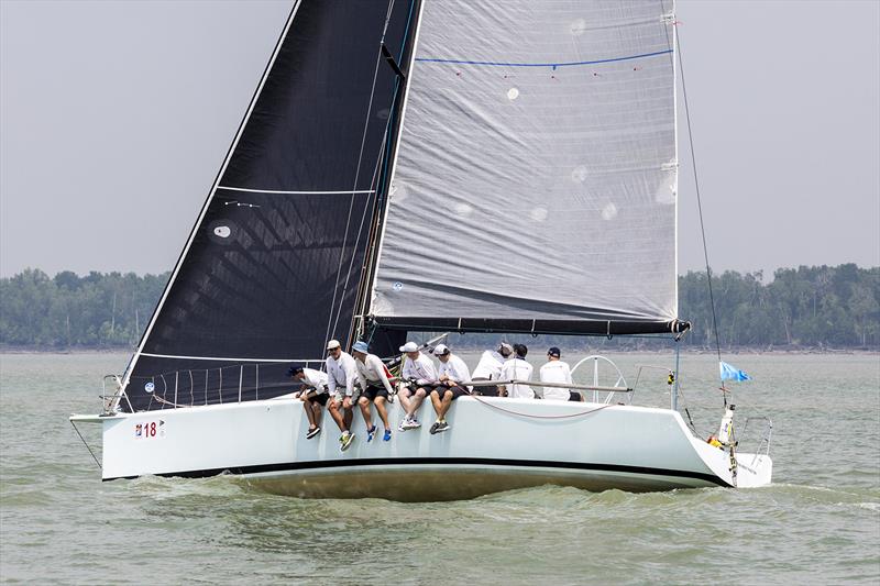 The Next Factor. Raja Muda Selangor International Regatta 2019 photo copyright Guy Nowell / RHKYC taken at  and featuring the IRC class