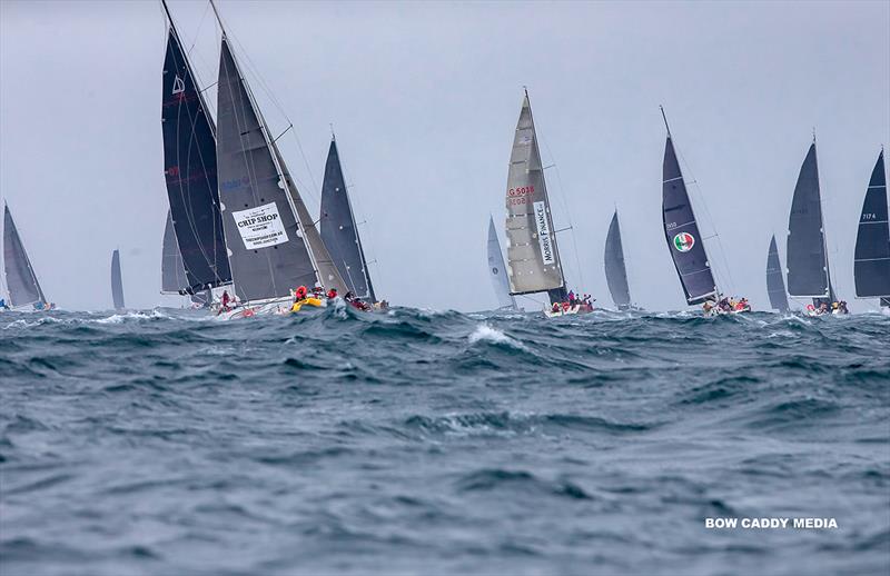 Fleet - CYCA Bird Island Race photo copyright Bow Caddy Media taken at Cruising Yacht Club of Australia and featuring the IRC class