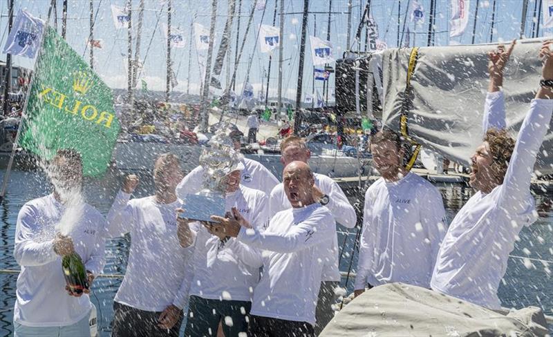 The finish of the 2019 Rolex Sydney Hobart Yacht Race will be broadcast to the world following new support from the Tasmanian Government photo copyright ROLEX / Studio Borlenghi taken at Cruising Yacht Club of Australia and featuring the IRC class