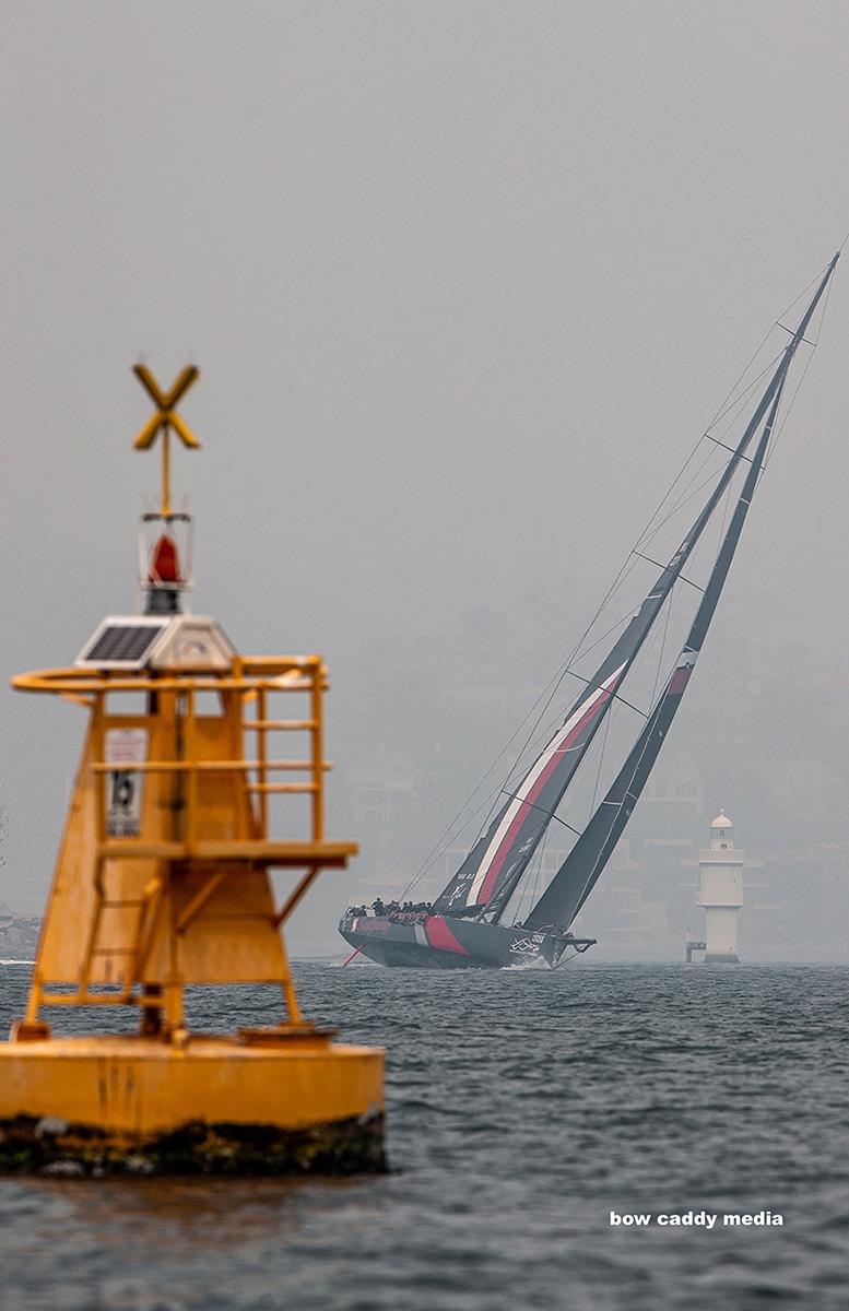 SHK Scallywag beats down Sydney Harbour - 2019 Grinders Coffee SOLAS Bog Boat Challenge photo copyright Crosbie Lorimer taken at Cruising Yacht Club of Australia and featuring the IRC class