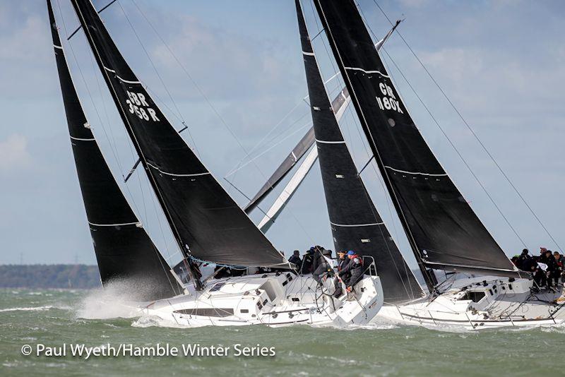 Davanti Tyres racing in the Hamble Winter Series - photo © Paul Wyeth / www.pwpictures.com