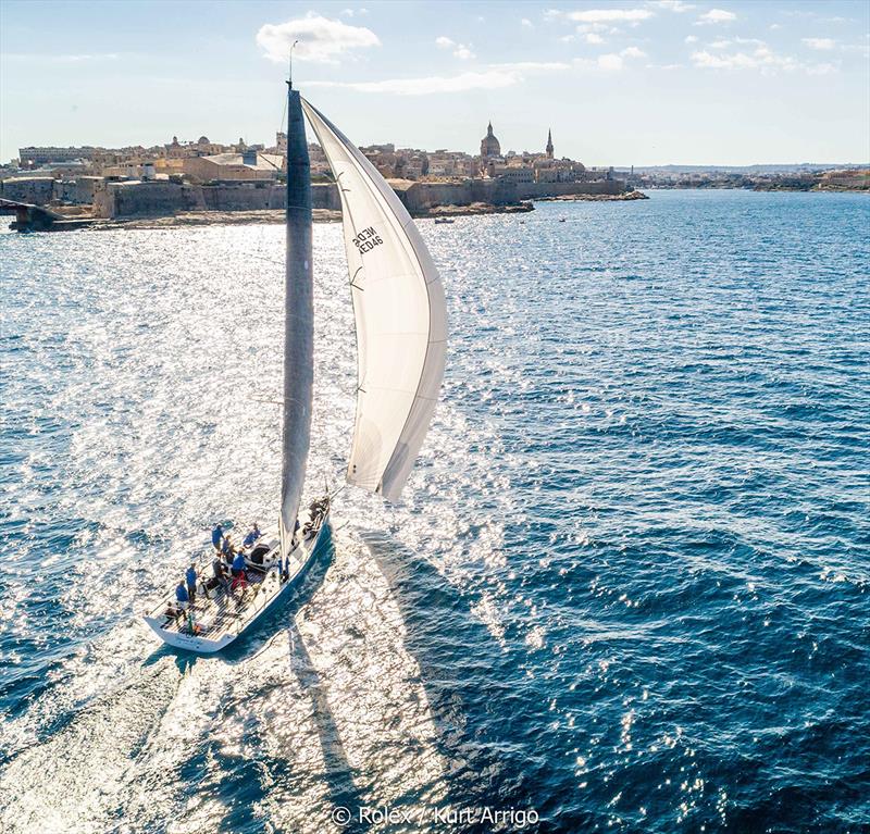 Rolex Middle Sea Race - Tonnerre de Glen, Sail No: NED46, Model: Ker46 photo copyright Rolex / Carlo Borlenghi taken at Royal Malta Yacht Club and featuring the IRC class