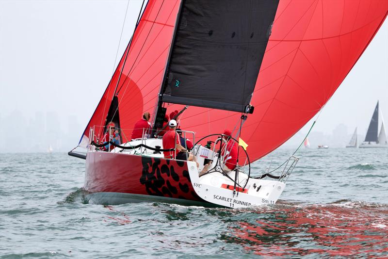 Scarlet Runner the J/111 that will remain the inshore weapon of choice to sail on Melbourne's Port Phillip photo copyright A J McKinnon Photography taken at Sandringham Yacht Club and featuring the IRC class