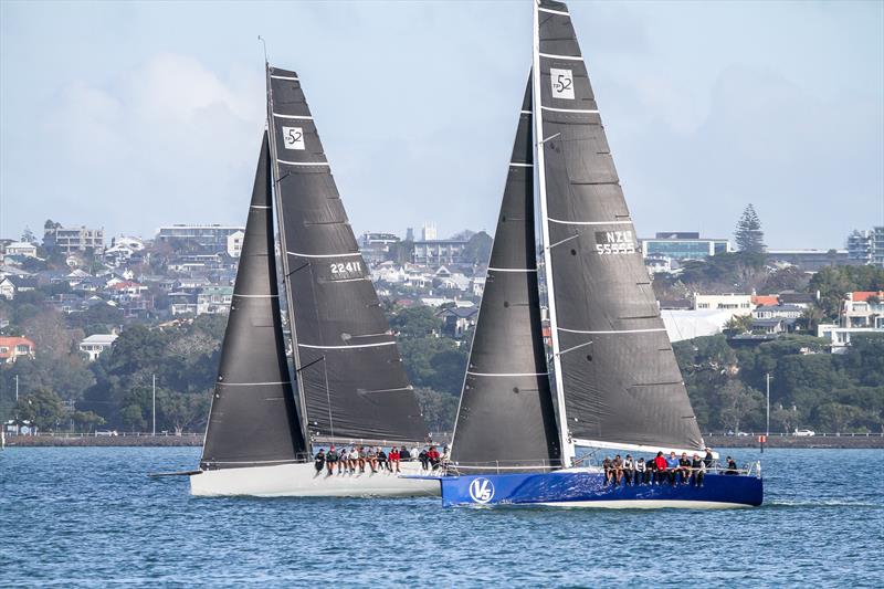 V5 and Mayhem - Doyle Sails Winter Series - Royal New Zealand Yacht Squadron, June 19, photo copyright Richard Gladwell / Sail-World.com / nz taken at Royal New Zealand Yacht Squadron and featuring the IRC class