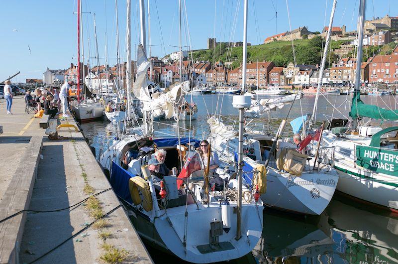 Moored at Whitby after the Vernon Dawson Cup Race (Scarborough to Whitby) photo copyright Chris Clark taken at Scarborough Yacht Club and featuring the IRC class