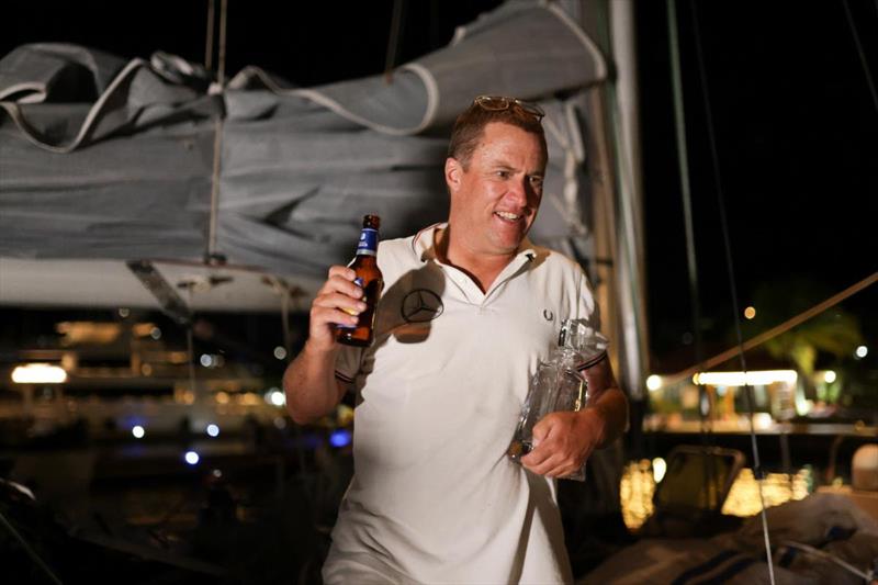 Martin Westcott said it was really tough racing but: `We are super-happy with the trophy - Viva Chile!” photo copyright Arthur Daniel / RORC taken at Royal Ocean Racing Club and featuring the IRC class