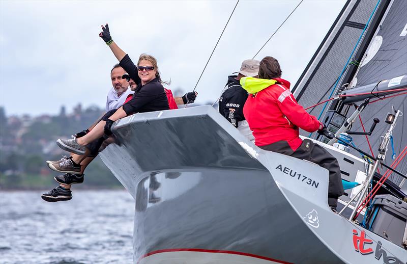 It Happens photo copyright Bow Caddy Media taken at Manly Yacht Club and featuring the IRC class