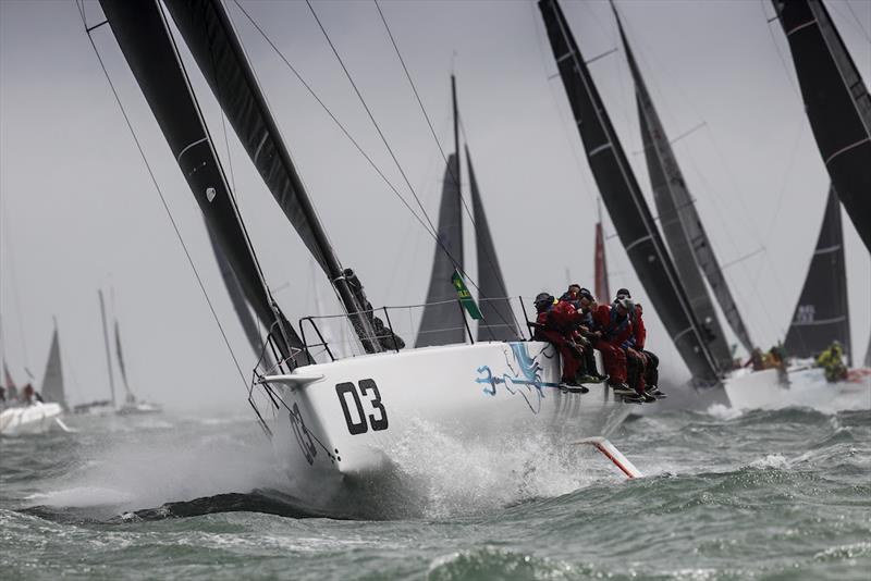 RORC Commodore James Neville was at the helm of his HH42 INO XXX photo copyright Paul Wyeth / pwpictures.com taken at Royal Ocean Racing Club and featuring the IRC class